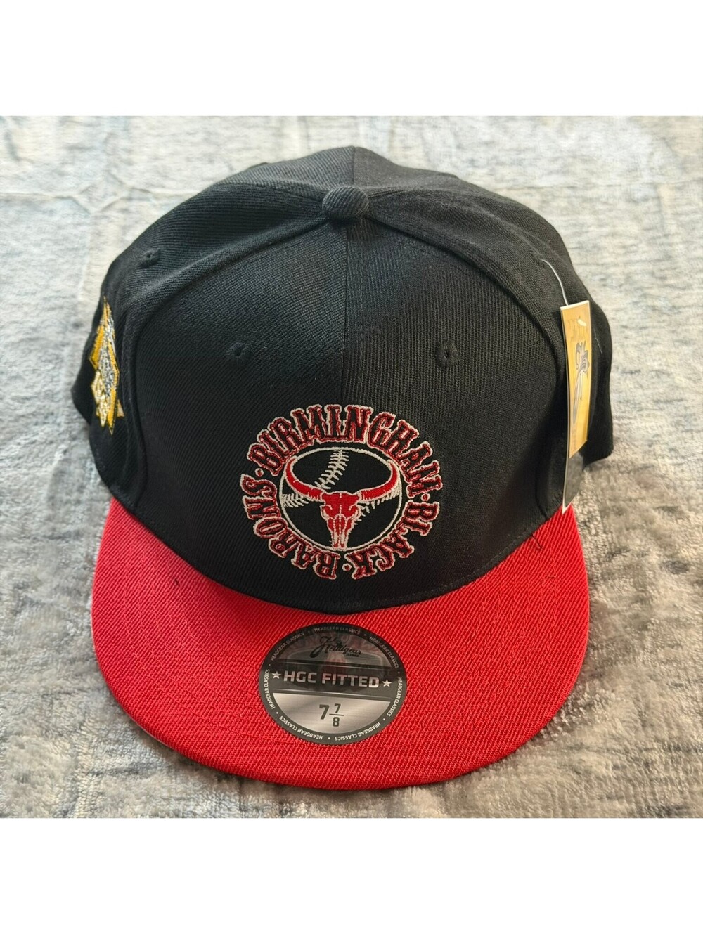 Birmingham Black Barons Headgear Classics Fitted Hat 7 7/8 Negro Leagues